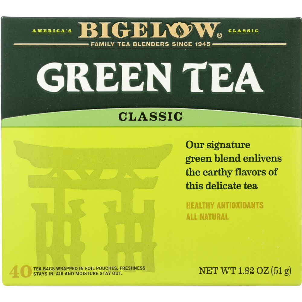 BIGELOW: Green Tea Classic 40Bg, 1.82 oz