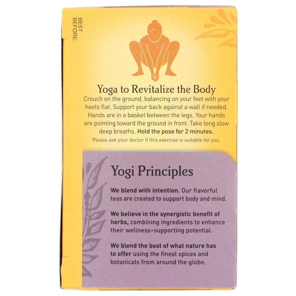 YOGI TEAS: Elderberry Lemon Balm Immune Plus Stress Tea, 16 bg