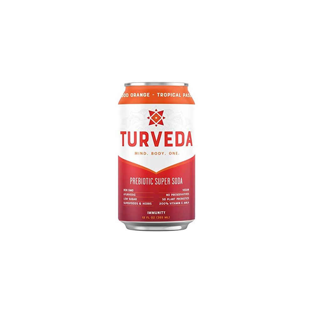 TURVEDA: Soda Prebiotic Immunity, 12 fo