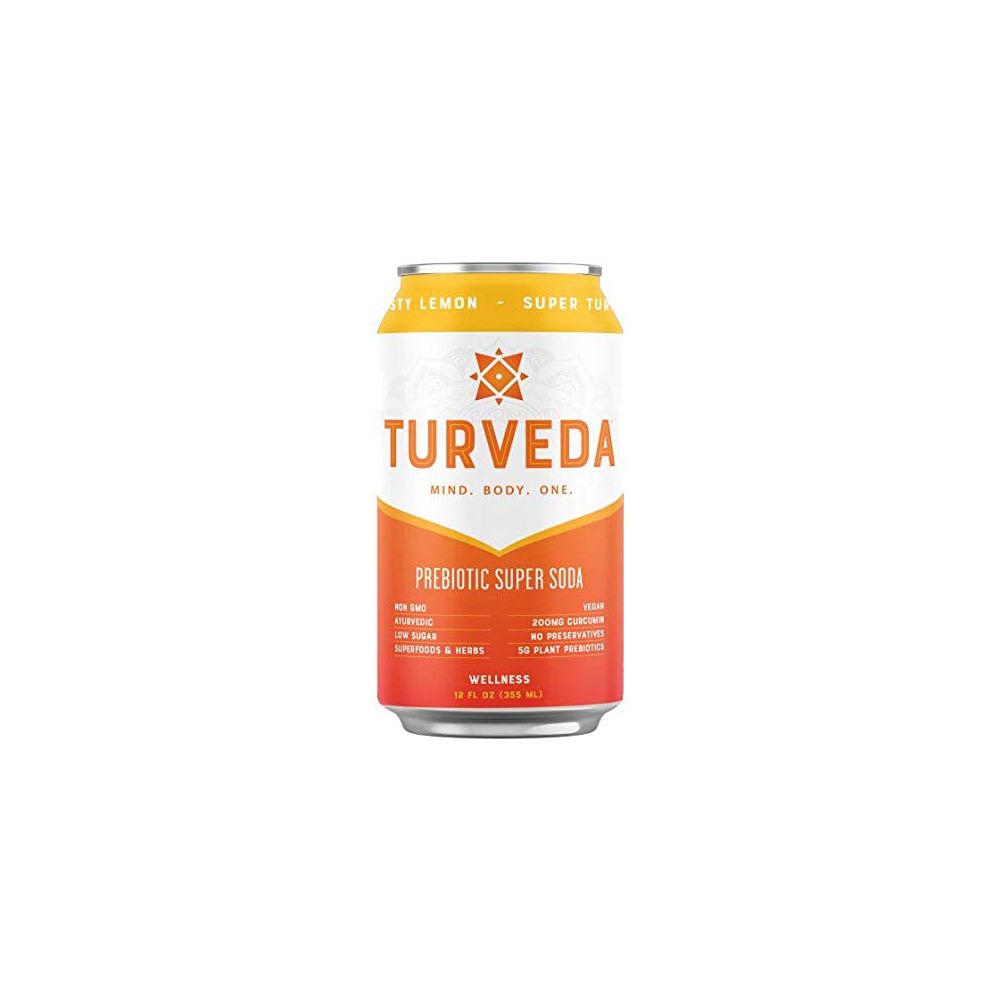 TURVEDA: Soda Prebiotic Super Well, 12 fo