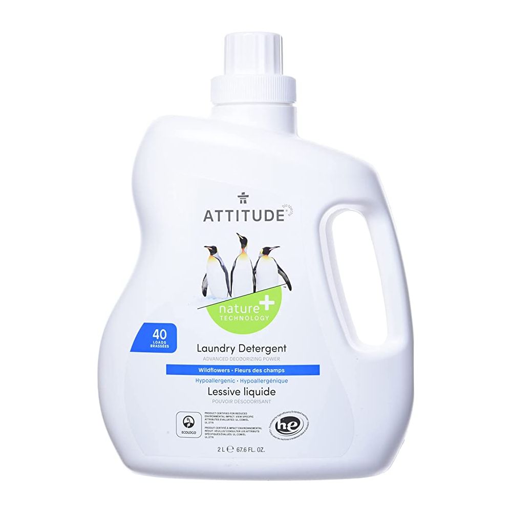 ATTITUDE: Laundry Detergent Wildflw, 67.63 oz