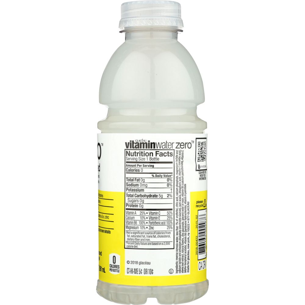 VITAMIN WATER: Zero Sugar Squeezed, 20 fo