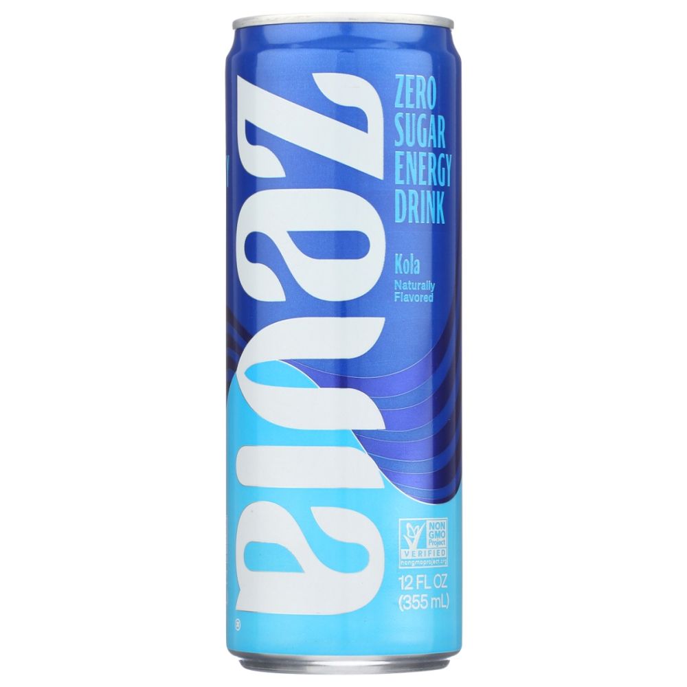 ZEVIA: Energy Kola Zero Calorie, 12 oz