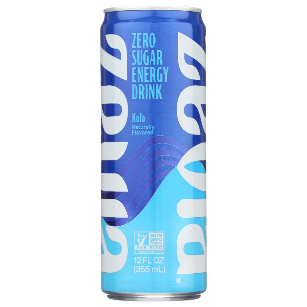 ZEVIA: Energy Kola Zero Calorie, 12 oz