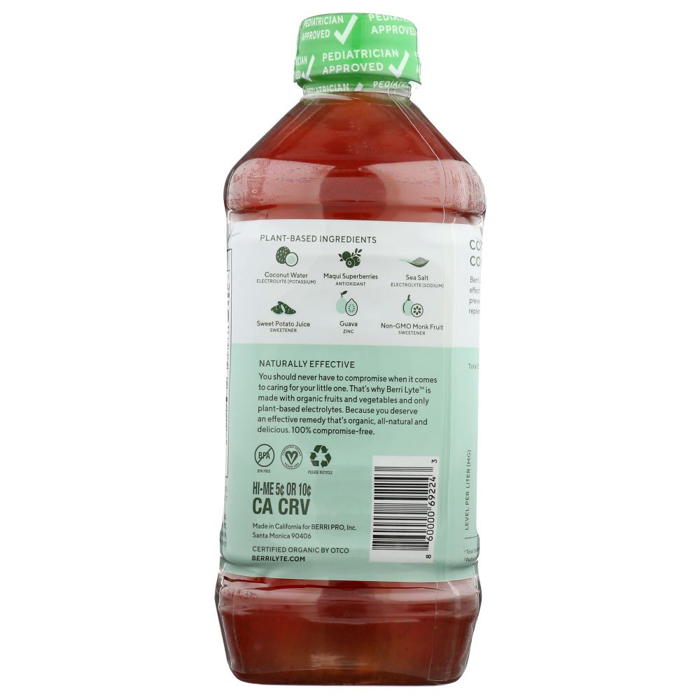 BERRI LYTE: Organic Cherry, 1 lt