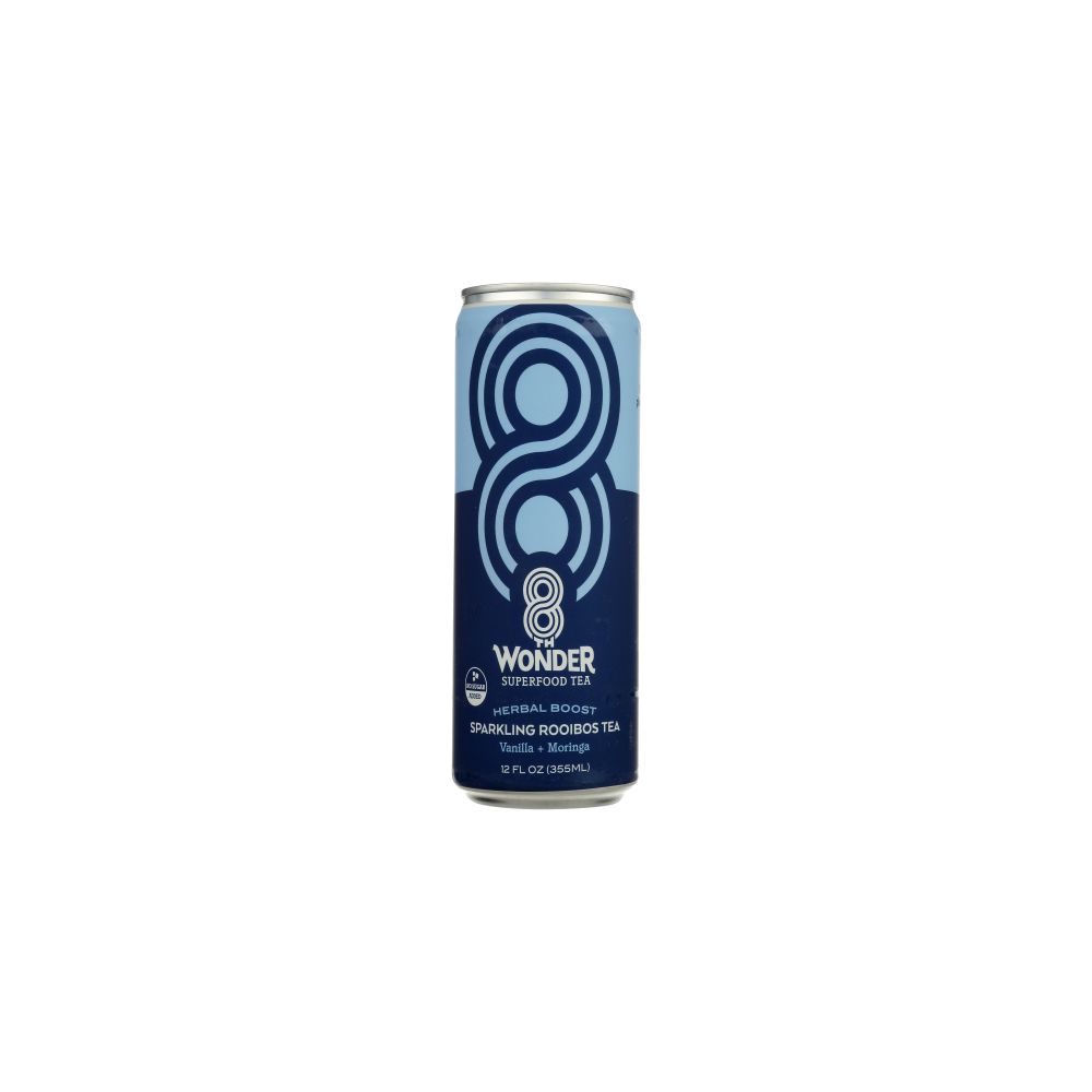 8TH WONDER: Herbal Boost Sparkling Rooibos Tea, 12 fo