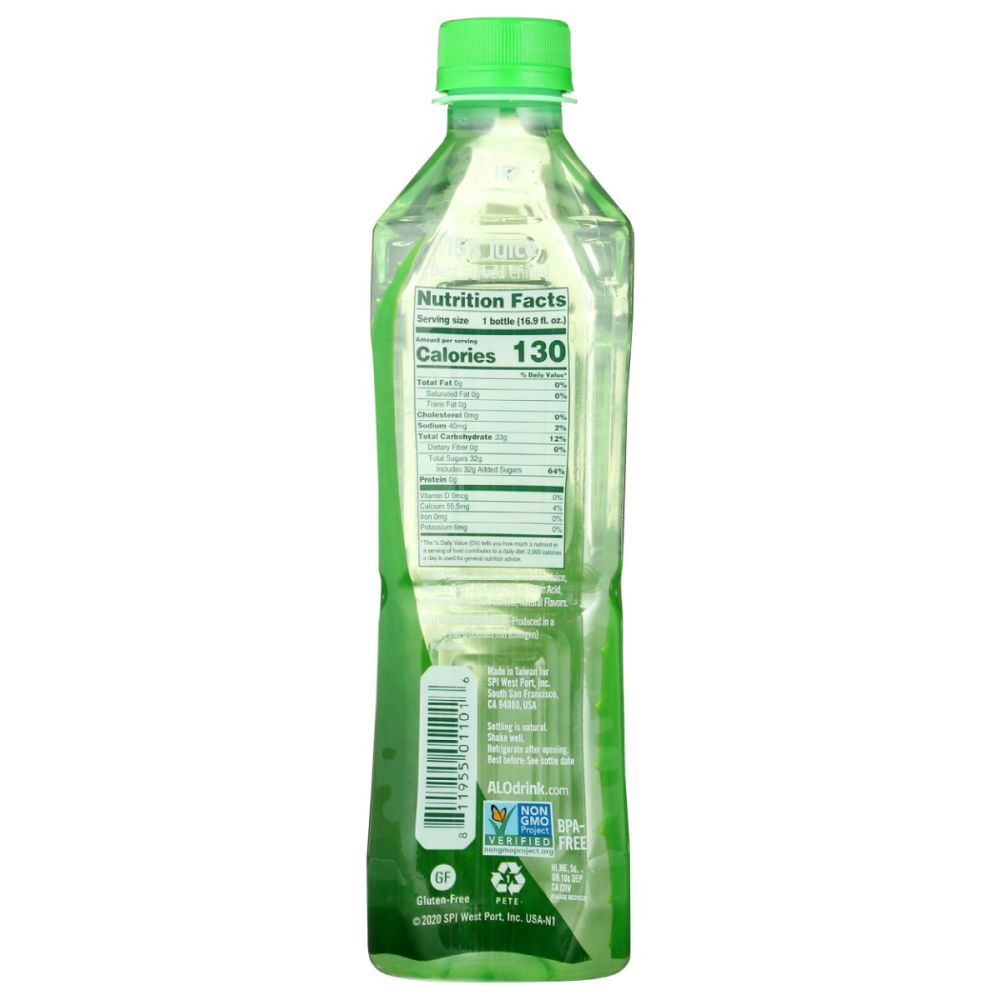 ALO: Exposed Aloe Vera Honey Juice Drink, 16.9 fo