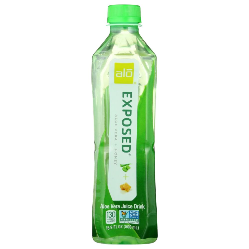 ALO: Exposed Aloe Vera Honey Juice Drink, 16.9 fo