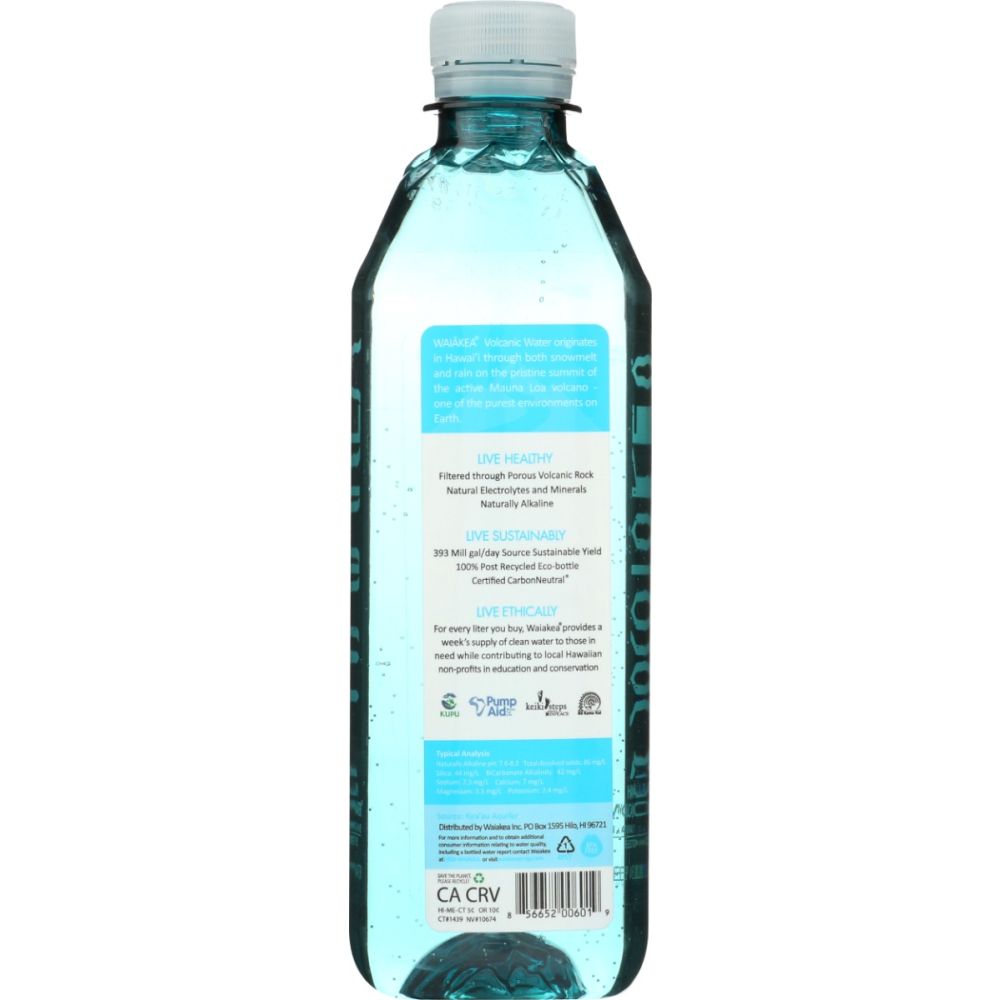 WAIAKEA HAWAIIAN: Water Hawaiian Volcanic, 500 ml