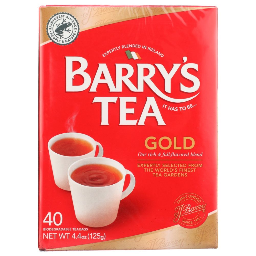 BARRYS: Gold Blend 40 Teabags, 4.4 oz