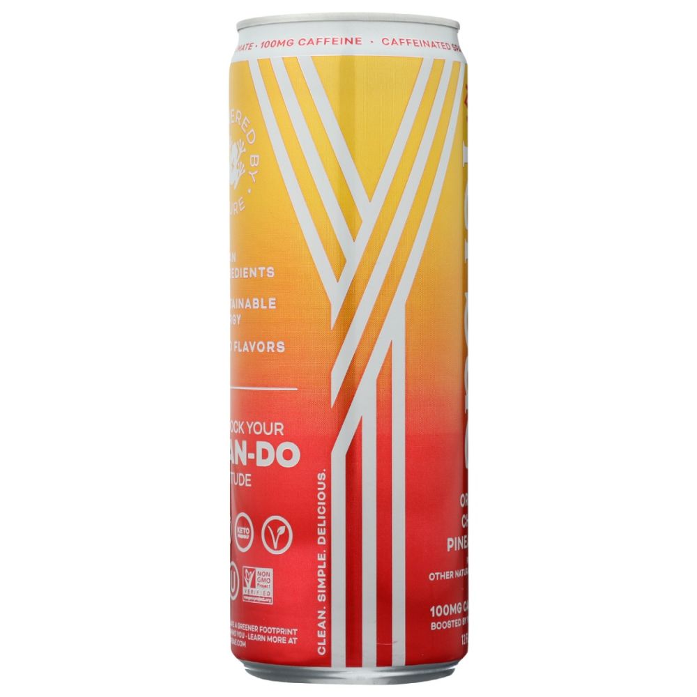 YERBAE: Orange Cherry Pineapple Sparkling Water, 12 fo