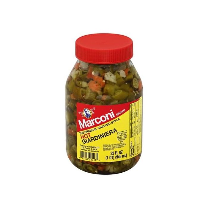 MARCONI: Giardiniera Hot, 32 oz