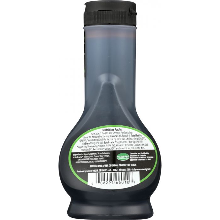 DE NIGRIS: Balsamic Glaze Organic, 8.5 oz