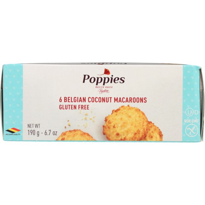 POPPIES: The Original Traditional Coconut Macaroons, 6.7 Oz