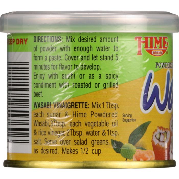 HIME: Sushi Wasabi Powder All Natural, 0.88 oz