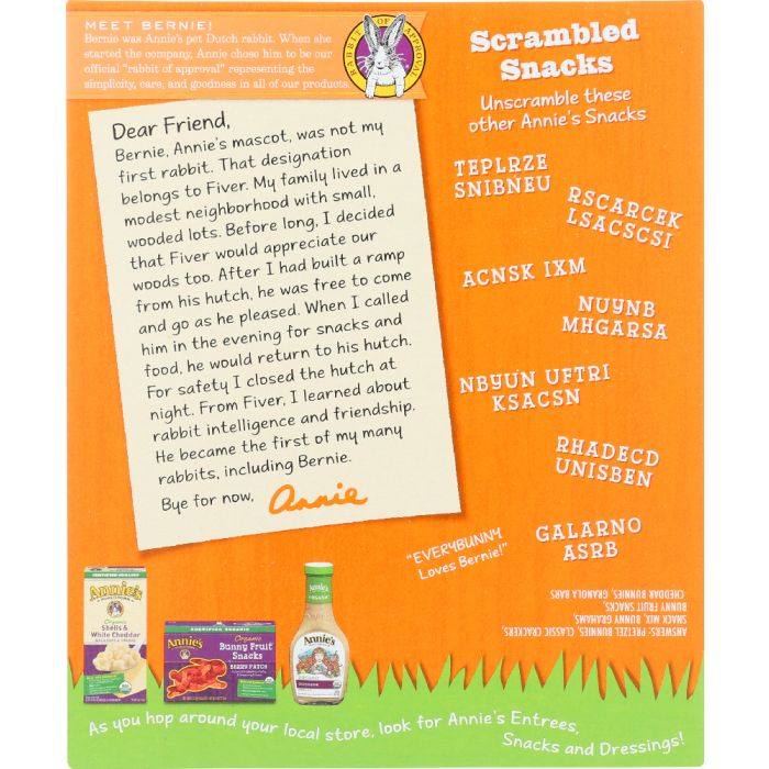 ANNIE'S HOMEGROWN: Organic Cheddar Snack Mix, 9 oz