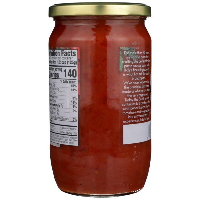 SACLA: Whole Cherry Tomatoes Arrabbiata Pasta Sauce, 24 oz