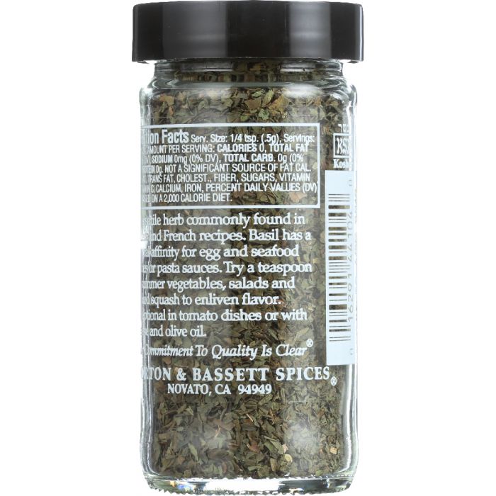 MORTON & BASSETT: Basil, 0.4 oz