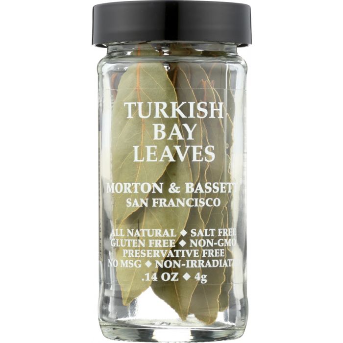 MORTON & BASSETT: Bay Leaves Turkish, 0.1 oz