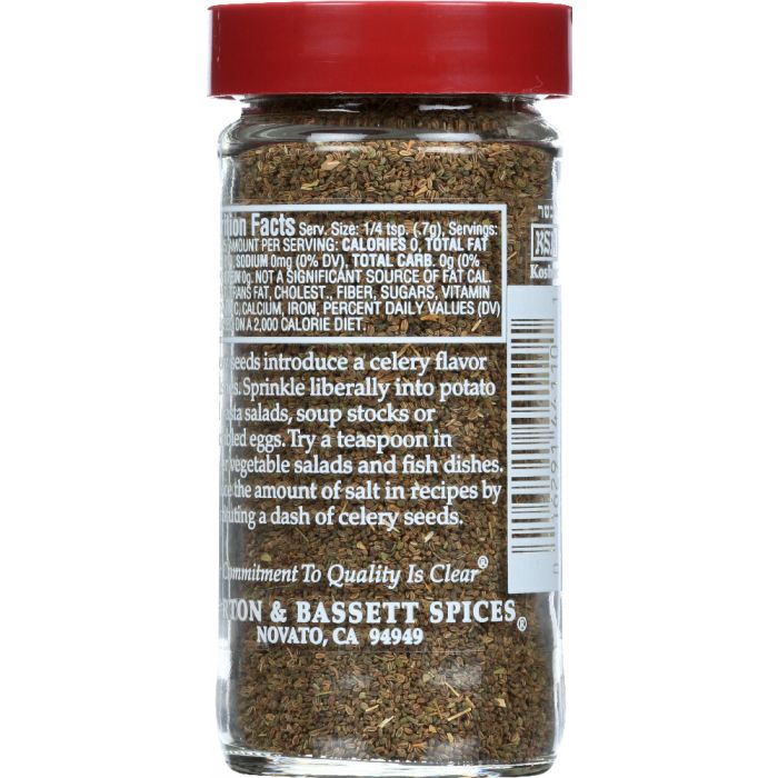 MORTON & BASSETT: Spices Celery Seed, 1.9 oz