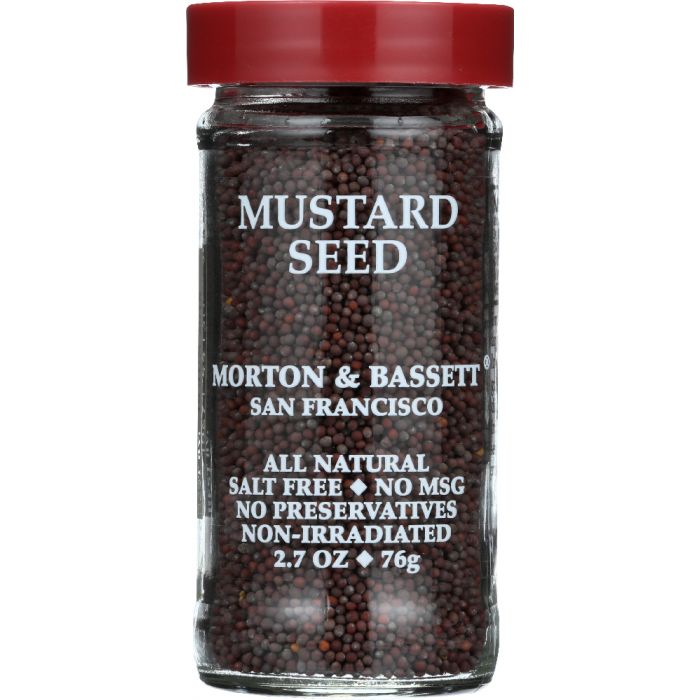 MORTON & BASSETT: Brown Mustard Seed, 2.7 oz