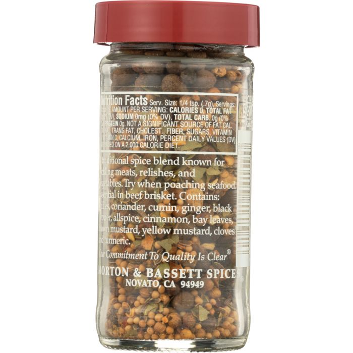 MORTON & BASSETT: Pickling Spice, 2.2 oz