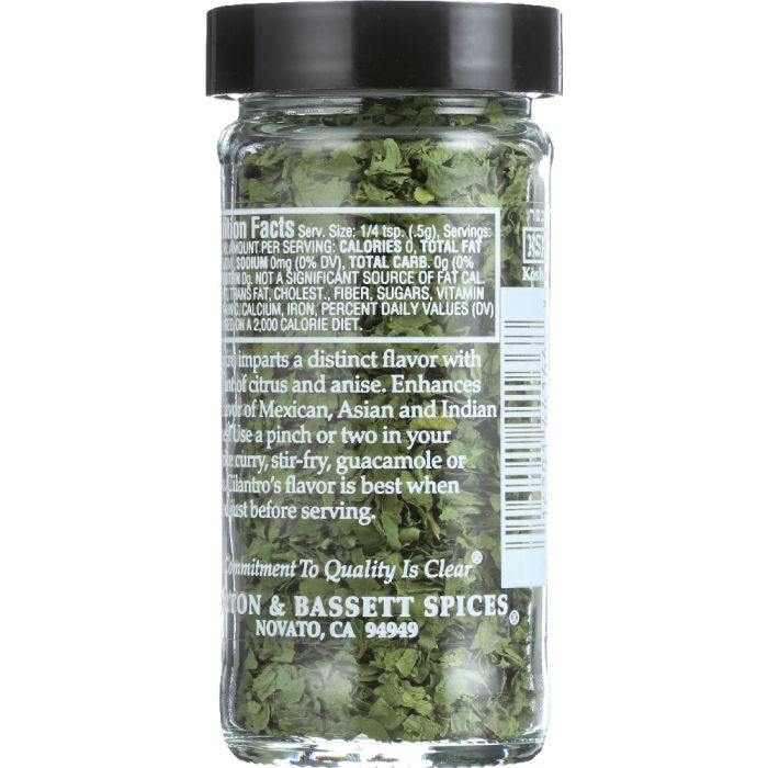 MORTON & BASSETT: Cilantro, 0.3 oz