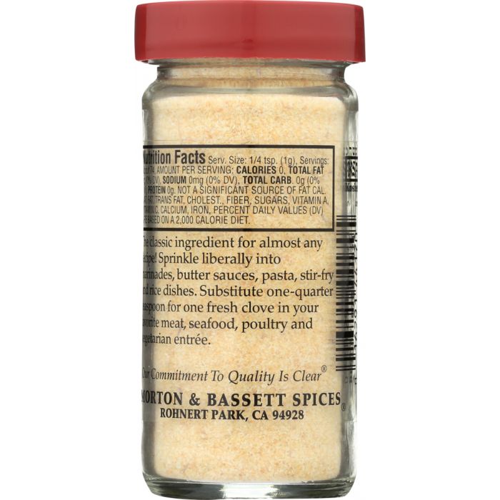 MORTON & BASSETT: Garlic Powder, 2.6 oz