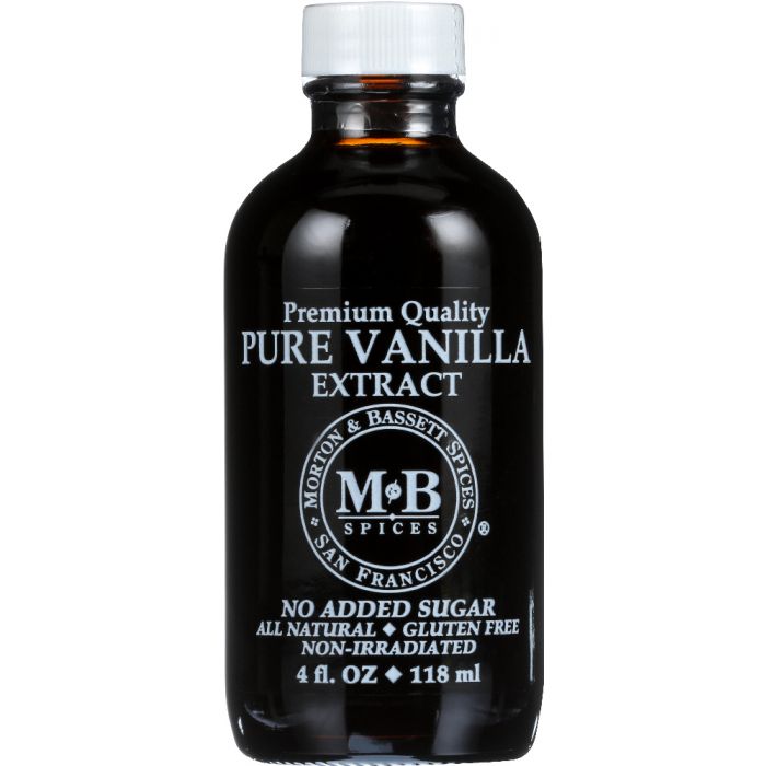 MORTON & BASSETT: Pure Vanilla Extract, 4 oz