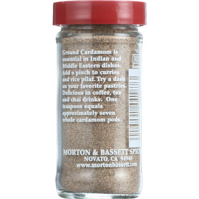 MORTON & BASSETT: Ground Cardamom, 1.9 oz