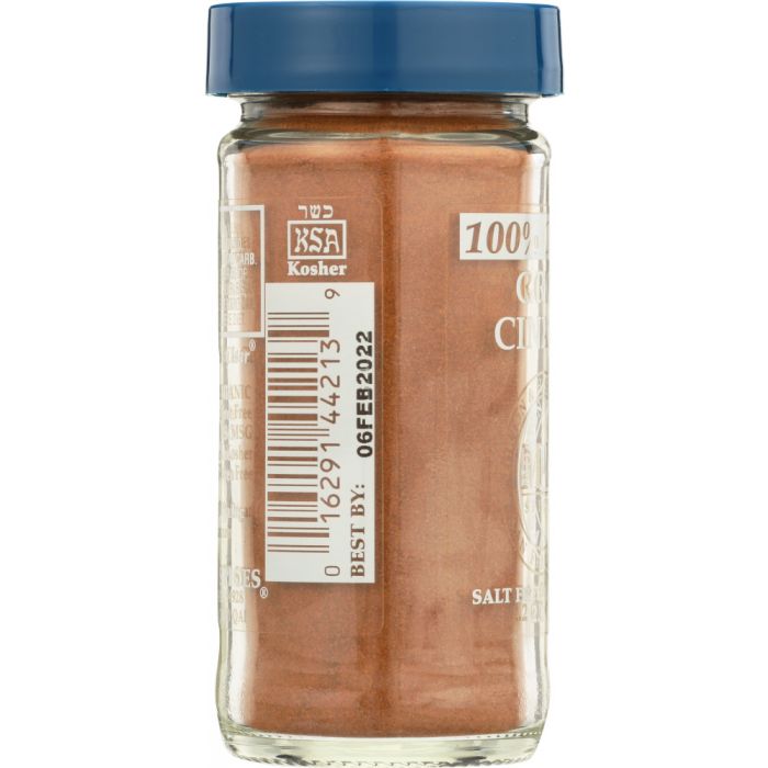 MORTON & BASSETT: Ground Cinnamon, 2.3 Oz