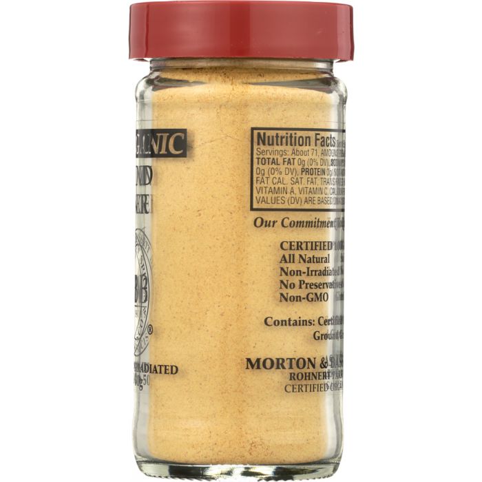 MORTON & BASSETT: Organic Ground Ginger, 1.8 oz