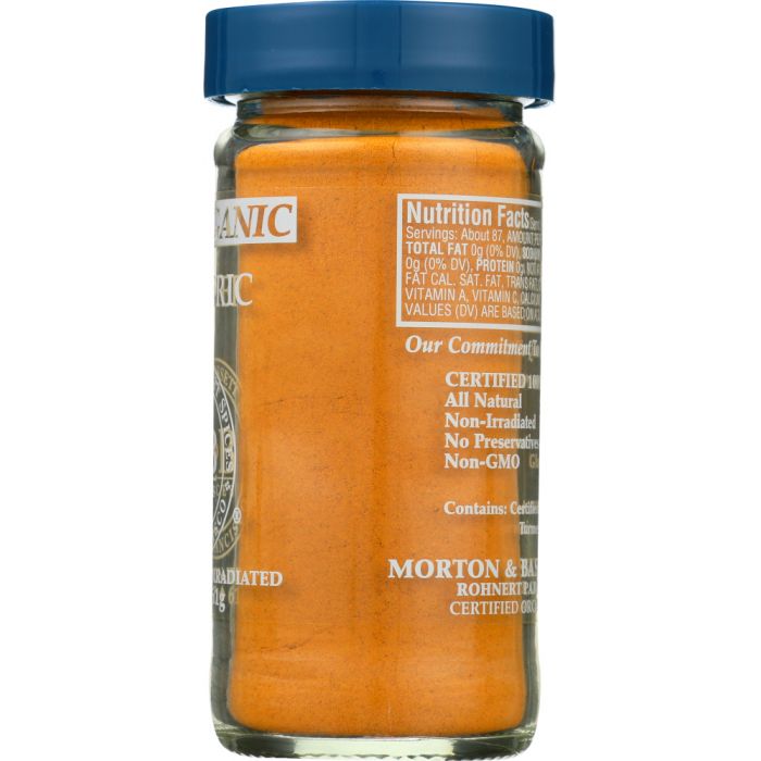 MORTON & BASSETT: Turmeric 100% Organic, 2.2 oz