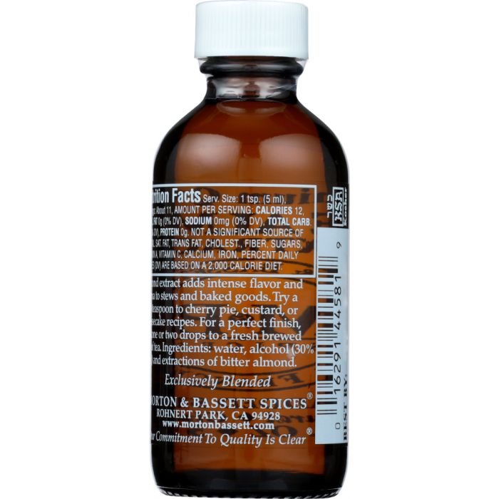 MORTON & BASSETT: Almond Extract, 2 oz