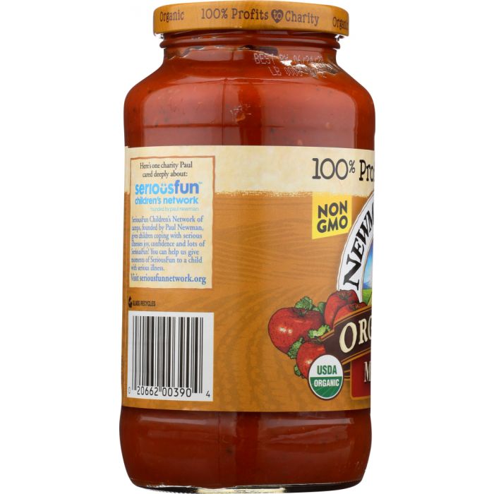 NEWMANS OWN: Sauce Organic Marinara, 23.5 oz