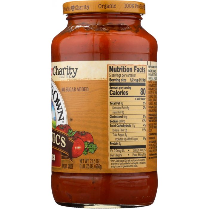 NEWMANS OWN: Sauce Organic Marinara, 23.5 oz