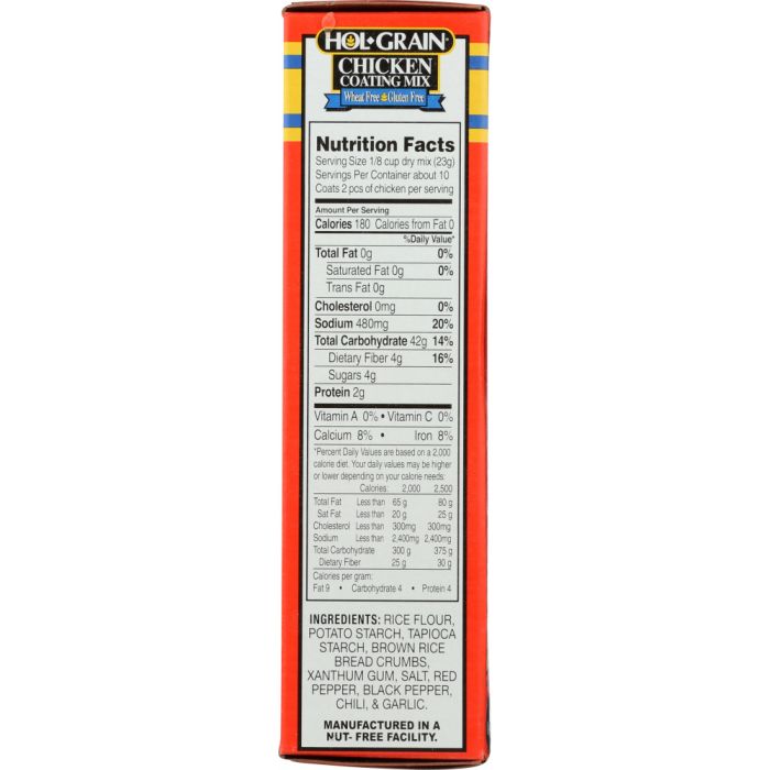 HOL GRAIN: Mix Coating Chicken, 7 oz