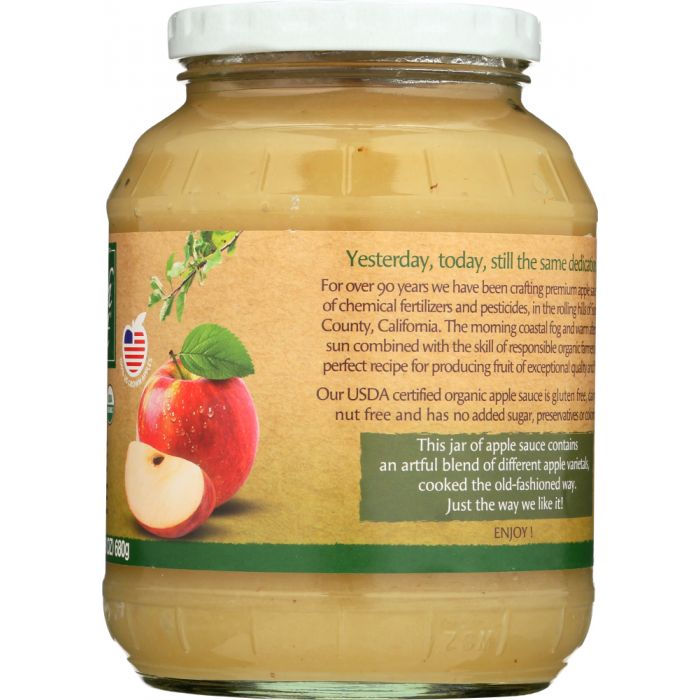 NORTH COAST: Organic Applesauce, 24 oz