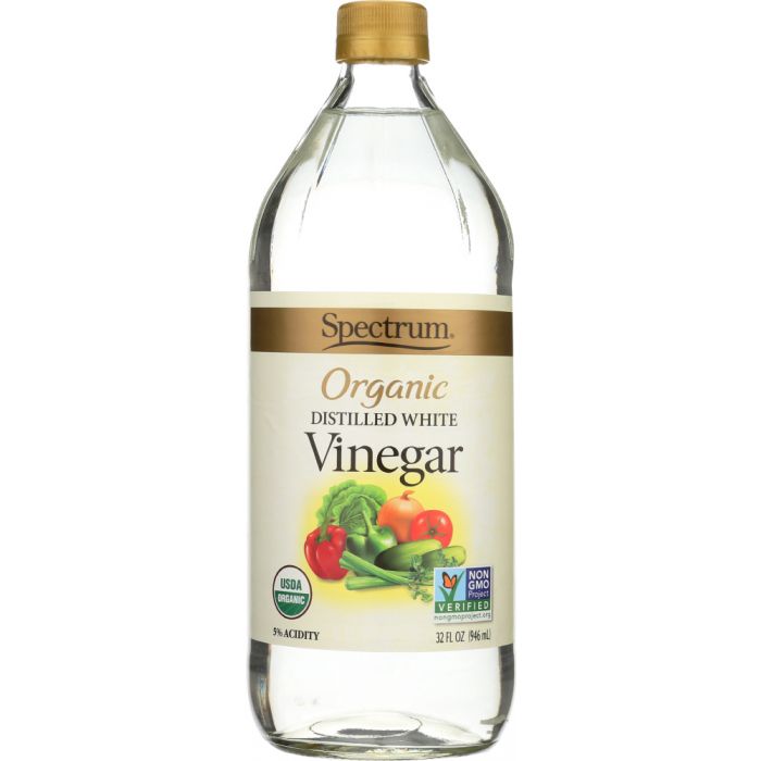 SPECTRUM NATURALS: Vinegar White Distilled Organic, 32 oz