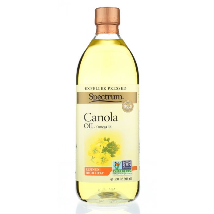 SPECTRUM NATURALS: Refined Canola Oil, 32 oz