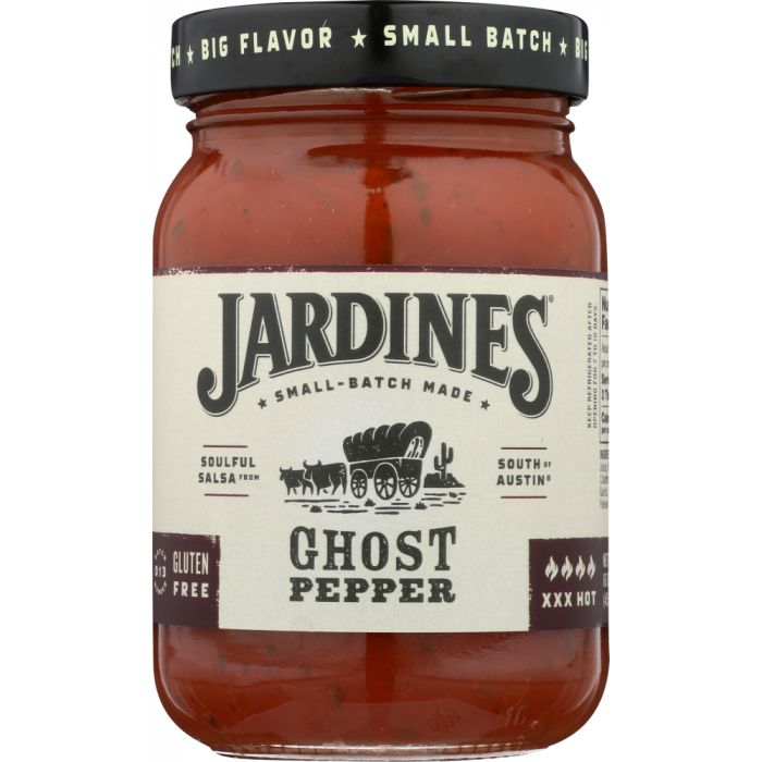 JARDINES: Ghost Pepper Salsa, 16 oz