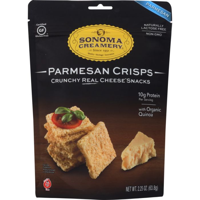 SONOMA CREAMERY: Parmesan Crisps, 2.25 oz