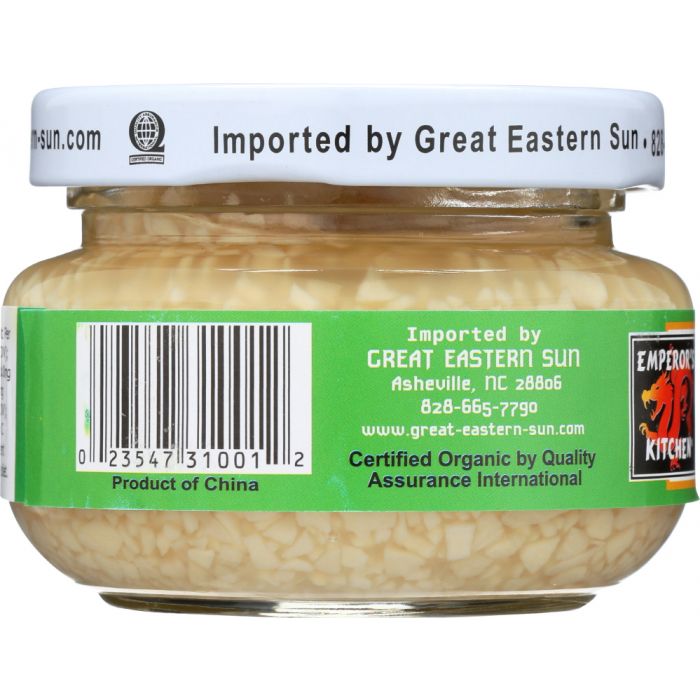 EMPERORS KITCHEN: Organic Chopped Garlic, 4.5 oz