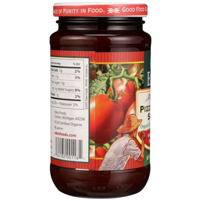 EDEN FOODS: Pizza Pasta Sauce Organic, 14 oz