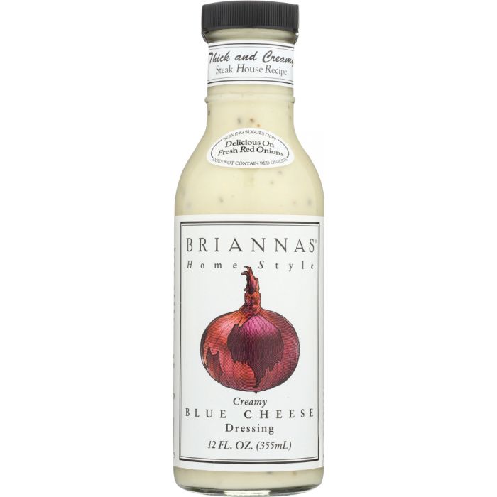 BRIANNAS: Home Style Blue Cheese Dressing , 12 oz