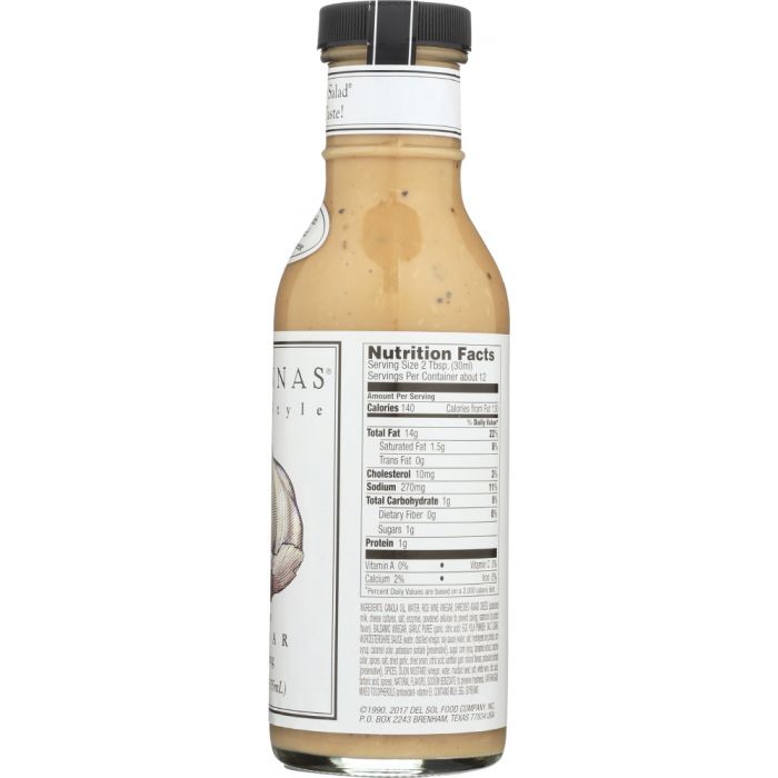 BRIANNAS: Homestyle Asiago Caesar Dressing, 12 oz