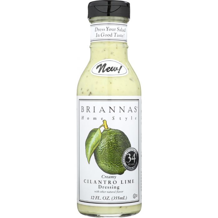 BRIANNAS: Creamy Cilantro Lime Dressing, 12 oz