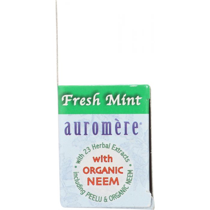 AUROMERE: Ayurvedic Herbal Toothpaste Fresh Mint, 4.16 oz