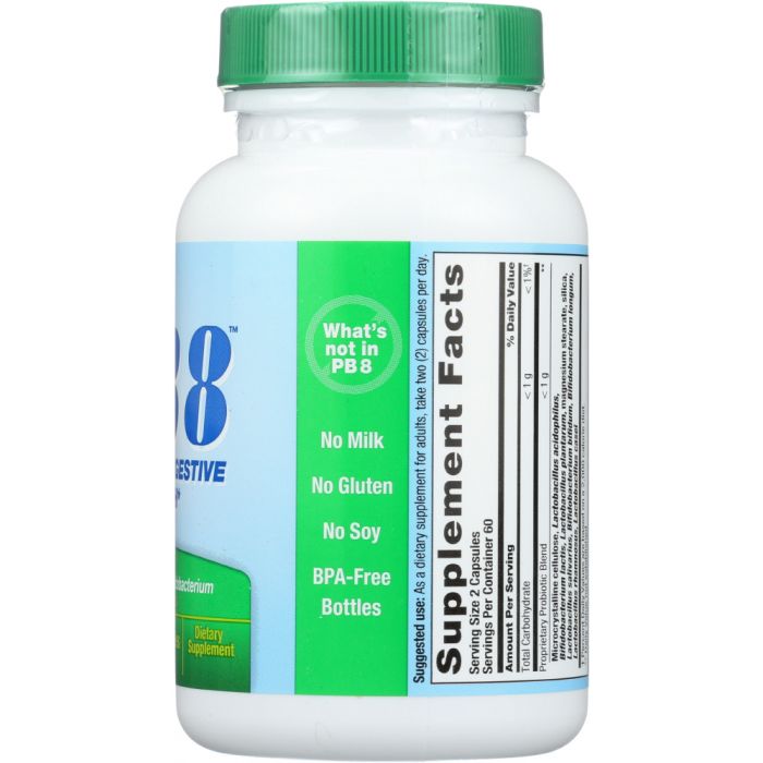 NUTRITION NOW: PB8 Pro-Biotic Acidophilus For Life, 120 Veggie Caps