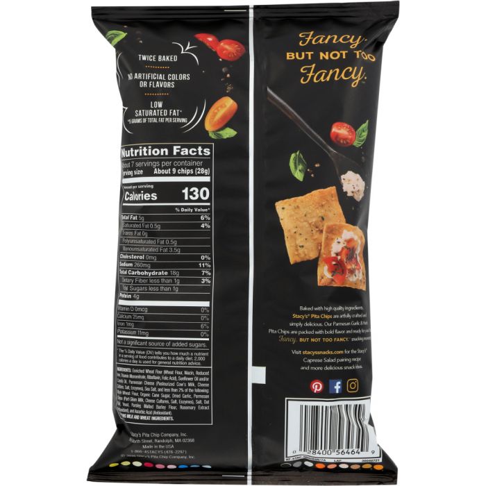 STACY'S: Parmesan Garlic & Herb Pita Chips, 7.33 oz